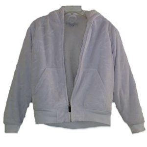 CHEBELLA Women's fleece jacket with hat Color white, Size S